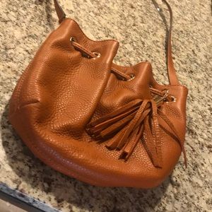 Red brown Michael kors purse